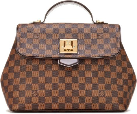 Louis Vuitton Damier Bergamo Mm Brown 